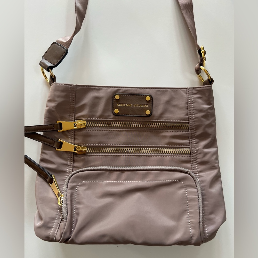 Adrienne Vittadini Nylon Crossbody Bag